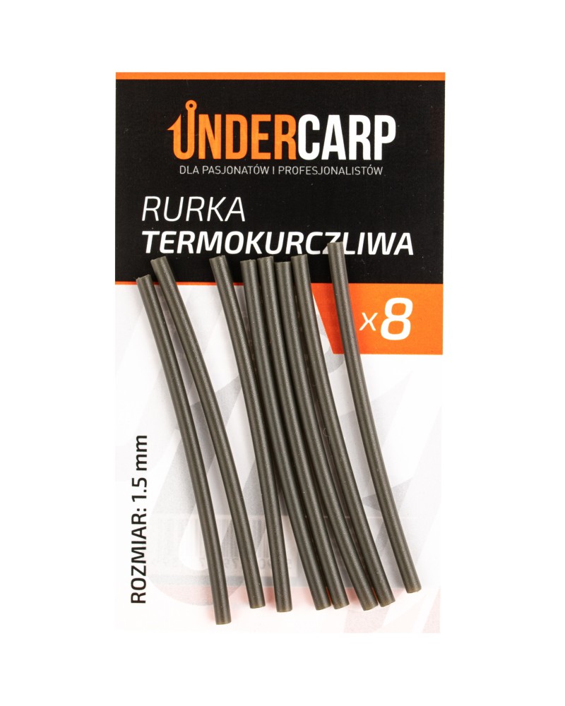 Rurka Termokurczliwa Undercarp Zielona 1,5mm 8szt.
