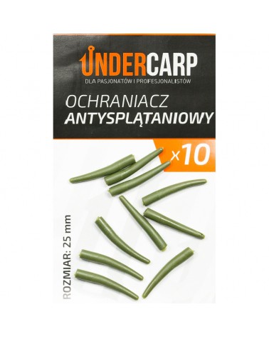 Ochraniacz Antysplątaniowy Undercarp Zielony 25mm 10szt.