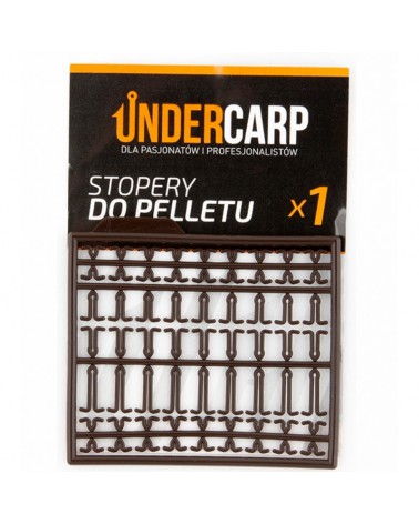 Stopery Do Pelletu Undercarp - Brązowe