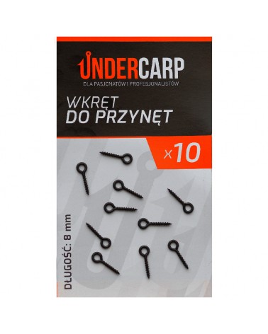 Wkręt Do Przynęt Undercarp 8mm 10szt.