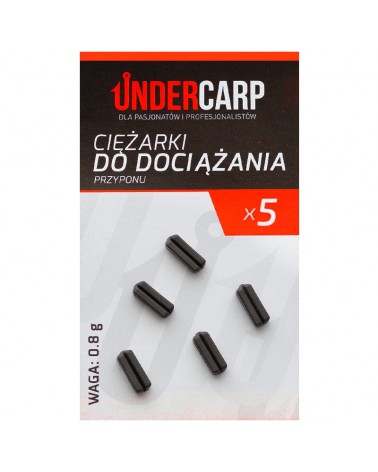 Ciężarki Do Dociążania Przyponu Undercarp 0.8g 5szt.