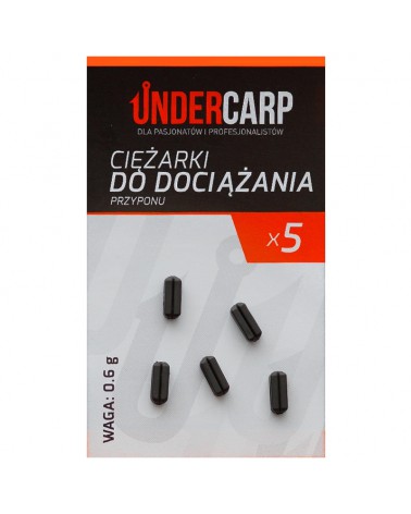 Ciężarki Do Dociążania Przyponu Undercarp 0.6g 5szt.