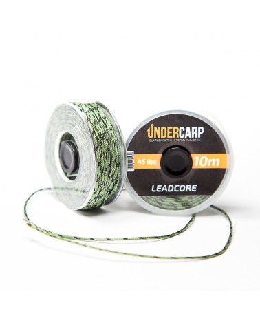 Leadcore 10m 45lbs Undercarp - Zielony