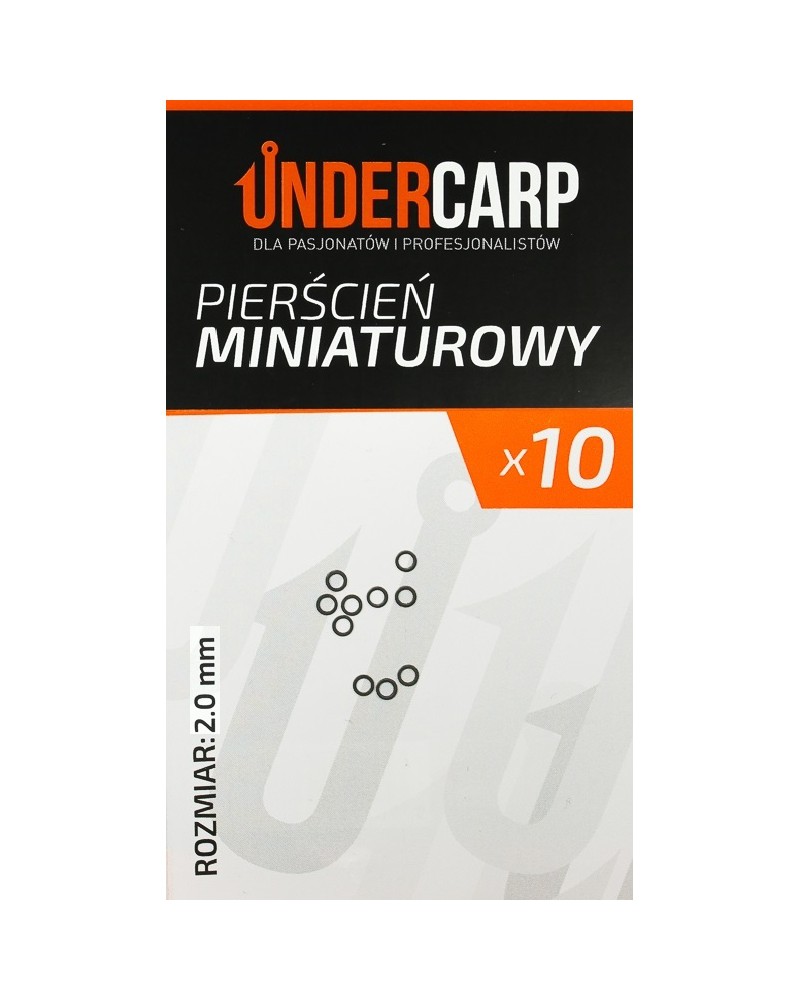 Pierścień Miniaturowy Undercarp 2.0mm 10szt.