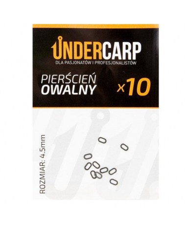 Pierścień Owalny Undercarp 4.5mm 10szt.