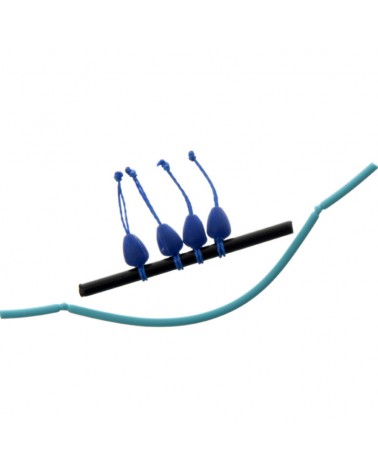 Łącznik Dacron Connector Flagman Large Size 6-8 Blue Color 4szt.