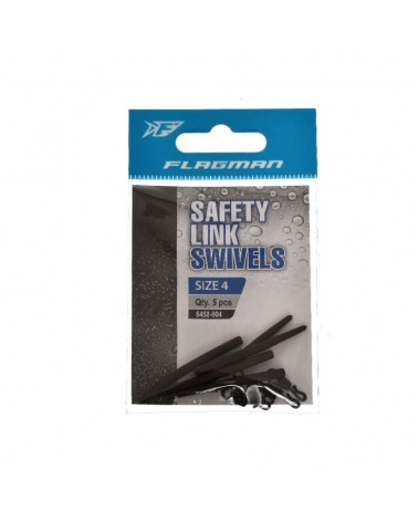 Łącznik Flagman Flat Feeder Quick Change Swivel Nr 4 5szt.