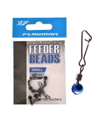 Agrafka Z Koralikiem Flagman Feeder Beads 5szt.