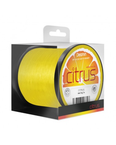 Żyłka Karpiowa Delphin Citrus Żółty 0.25mm 5kg 600m Żółta