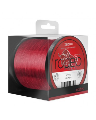 Żyłka Karpiowa Delphin Rodeo 0.30mm 7.7kg 600m Czerwona