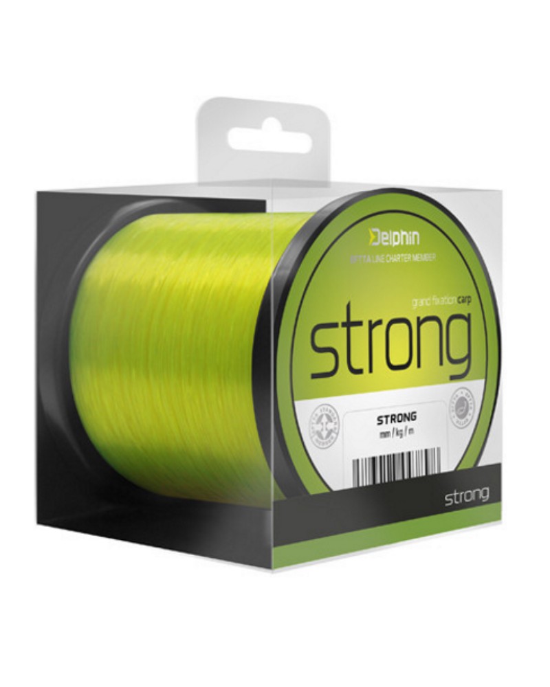 Żyłka Karpiowa Delphin Strong Carp 300m Żółta 0.30mm 16.9lbs
