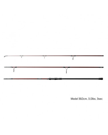 Wędka Karpiowa Delphin Etna E3 360cm 3.00lbs 3cz.