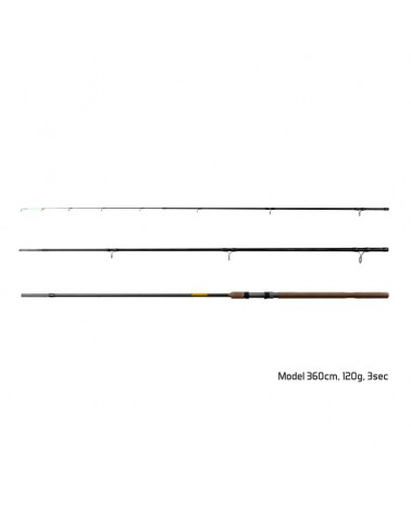 Wędka Delphin Symbol Feeder 2 360cm 120g 3cz.