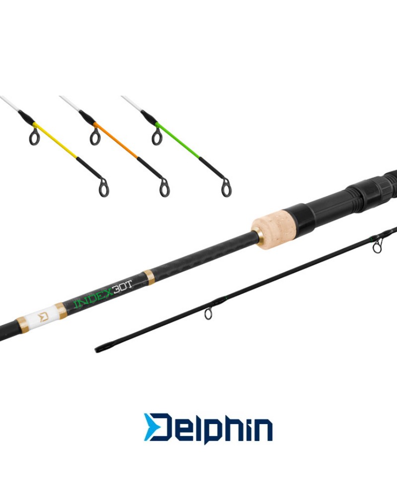 Wędka Delphin Index Picker + 3 Szczytówki 300cm 60g 2cz.