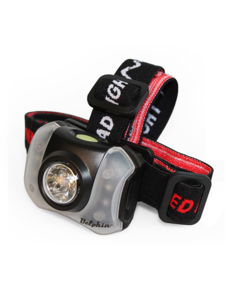 Lampka Czołowa Delphin Polar X 5+4 Led