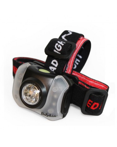 Lampka Czołowa Delphin Polar X 5+4 Led