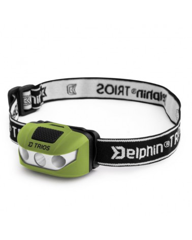 Lampka Czołowa Delphin Trios 1w