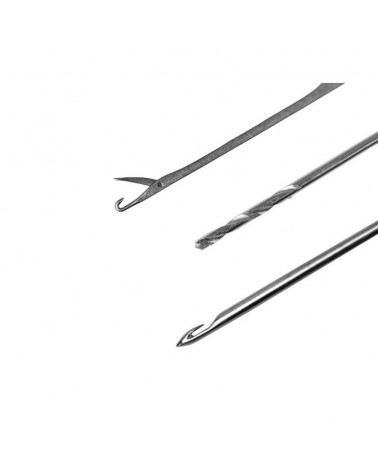 Zestaw Igieł I Wierteł Delphin The End Grip Set 3szt.