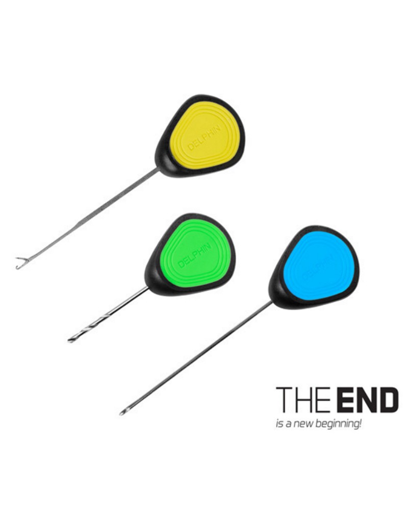 Zestaw Igieł I Wierteł Delphin The End Grip Set 3szt.