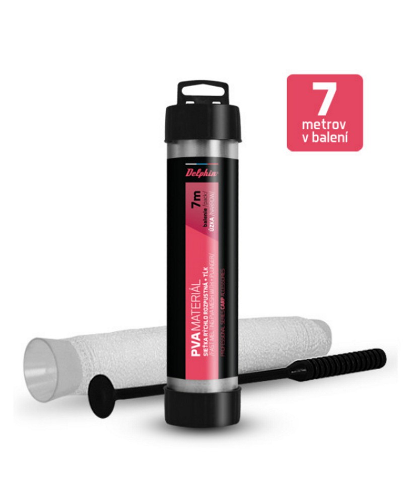 Tunel PVA Delphin Szeroki 37mm 7m + Ubijak