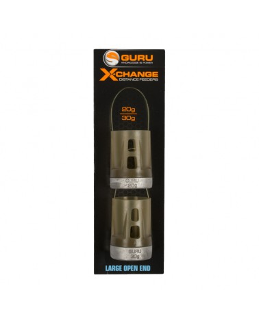 Koszyk Guru X-Change Distance Feeder Large 20g+30g Solid