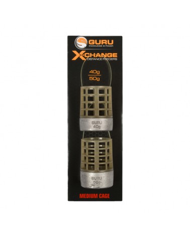 Koszyk Guru X-Change Distance Feeder Medium 20g+30g Cage