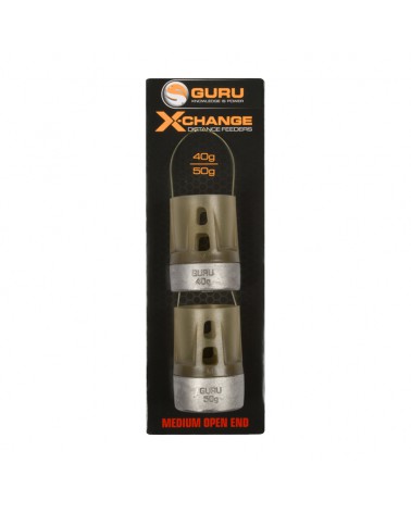 Koszyk Guru X-Change Distance Feeder Medium 40g+50g Solid