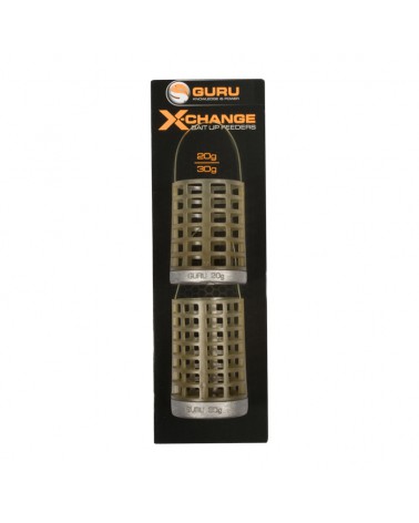 Koszyk Guru X-Change Bait Up Feeder Medium 20g+Large 30g