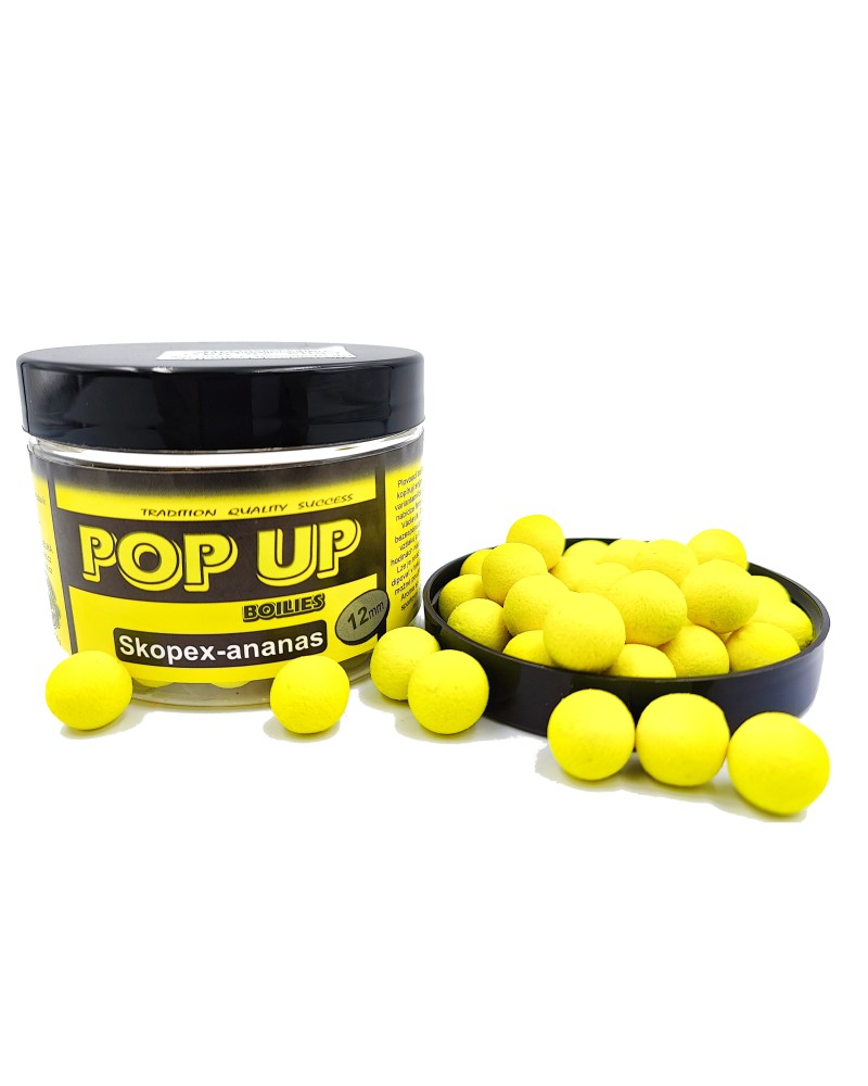 Kulki Carp Servis Vaclavik Pop Up Skopex-Ananas 12mm 40g