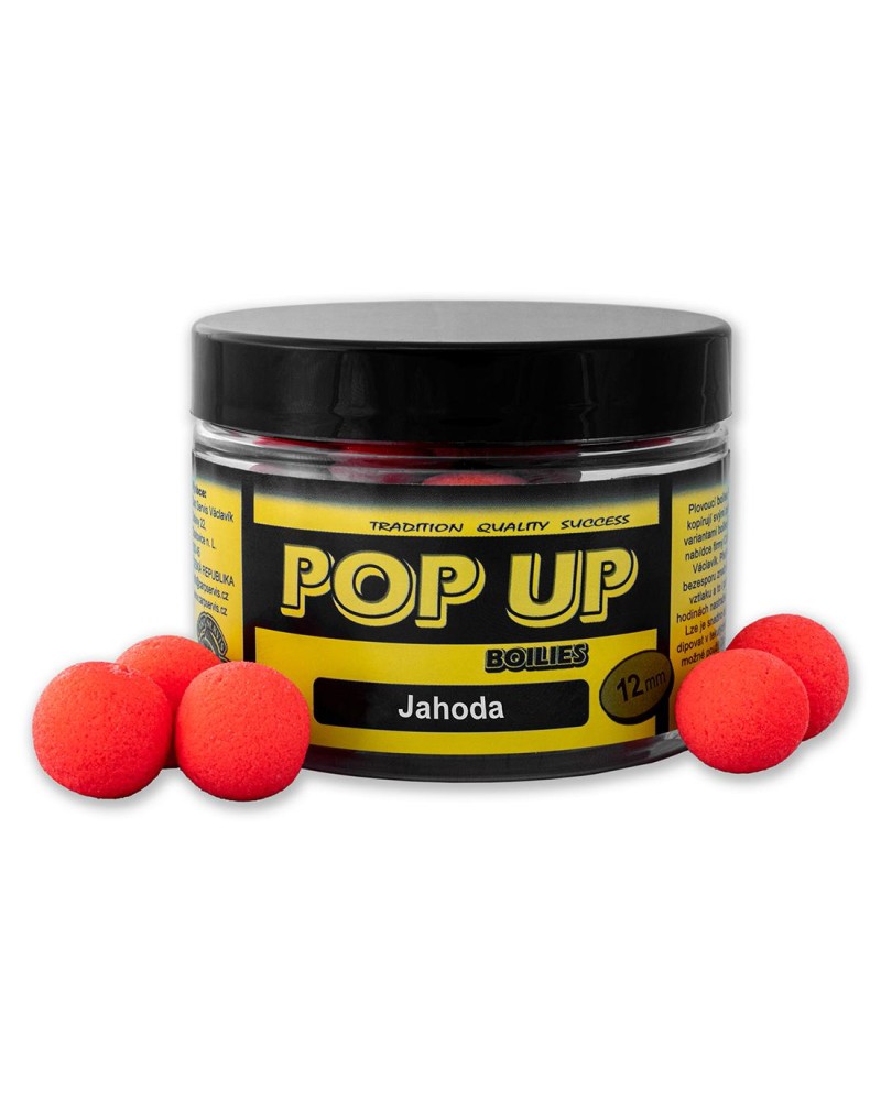 Kulki Carp Servis Vaclavik Pop Up Truskawka 12mm 40g