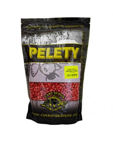 Pellet Carp Servis Vaclavik Fluo F1 Morska Panna 6mm 800g