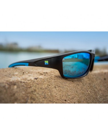 Okulary Polaryzacyjne Preston Floater Pro Polarised Sunglasses Blue Lens