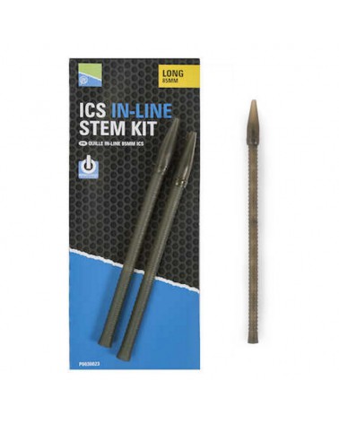 Trzonki Do Koszyków Preston ICS In-Line Stem Kit Long 85mm