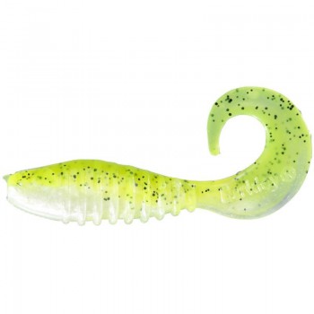 Berkley Flex Grub Shad 3" 7.5cm Chartreuse Shad