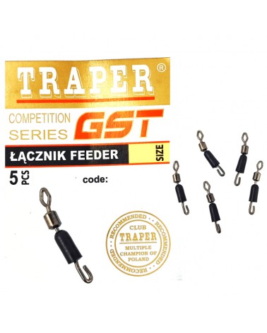 Krętlik/Łącznik Do Przyponu Traper Feeder 7 5szt.
