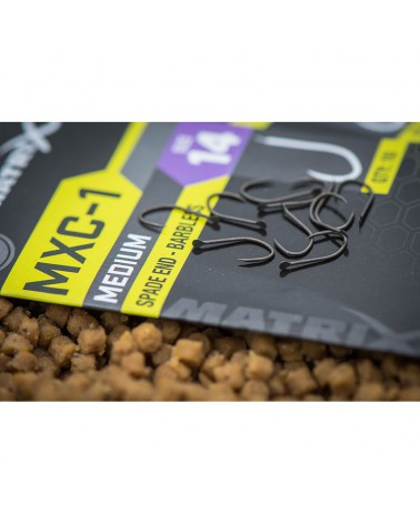 Haczyki Matrix MXC-1 Medium 16 Bezzadziorowe PTFE
