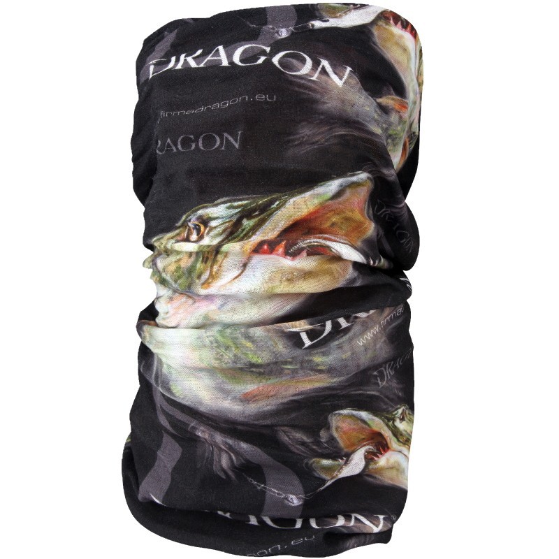 Buff komin bandana Dragon osłona twarzy Szczupak