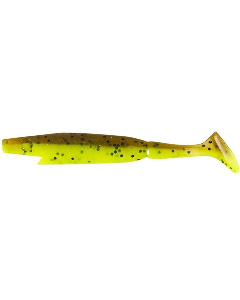 Guma Strike Pro Piglet Shad 8.5cm 4g C020 Brown Chartreuse 1szt.