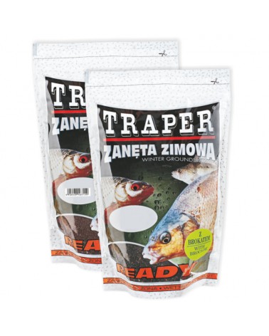 Zanęta Zimowa Traper Ready Płoć Nawilżona 0.75kg