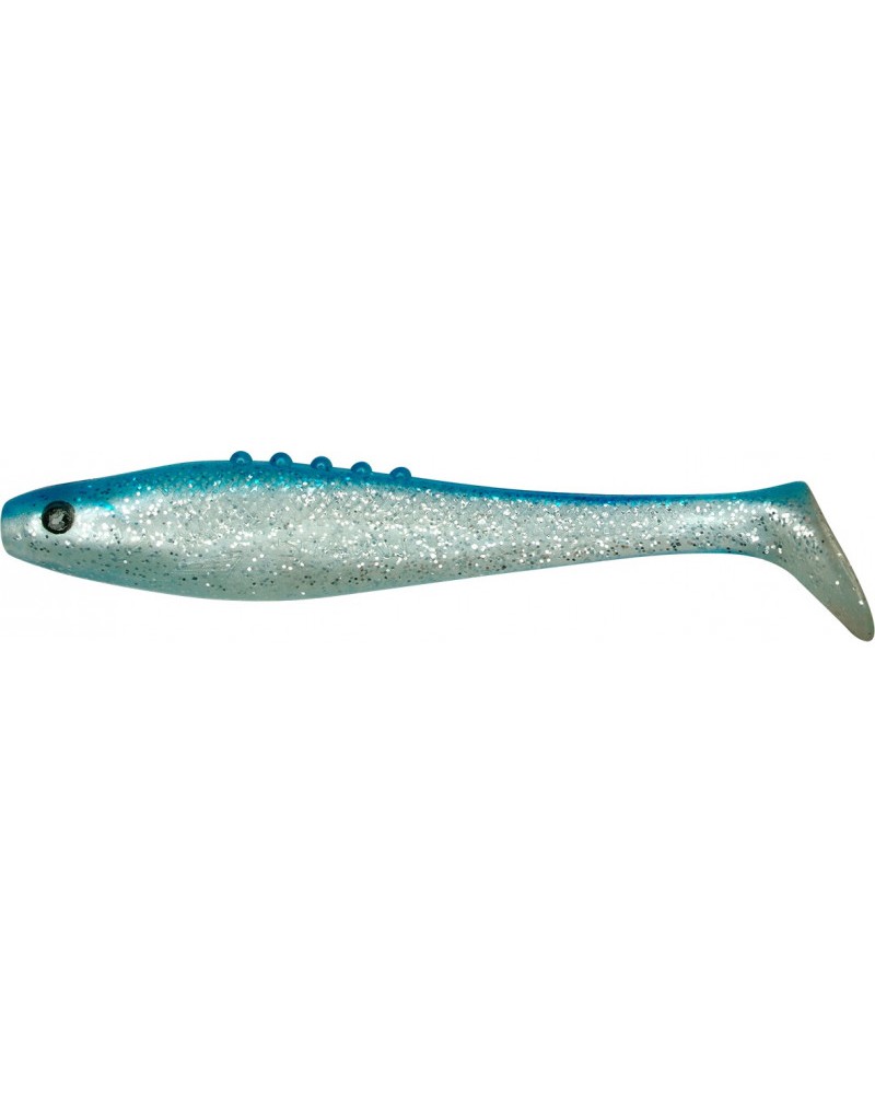 Guma Dragon Ripper Lunatic 3.5" 8.5cm Pearl Blue Silver Glitter 3szt.