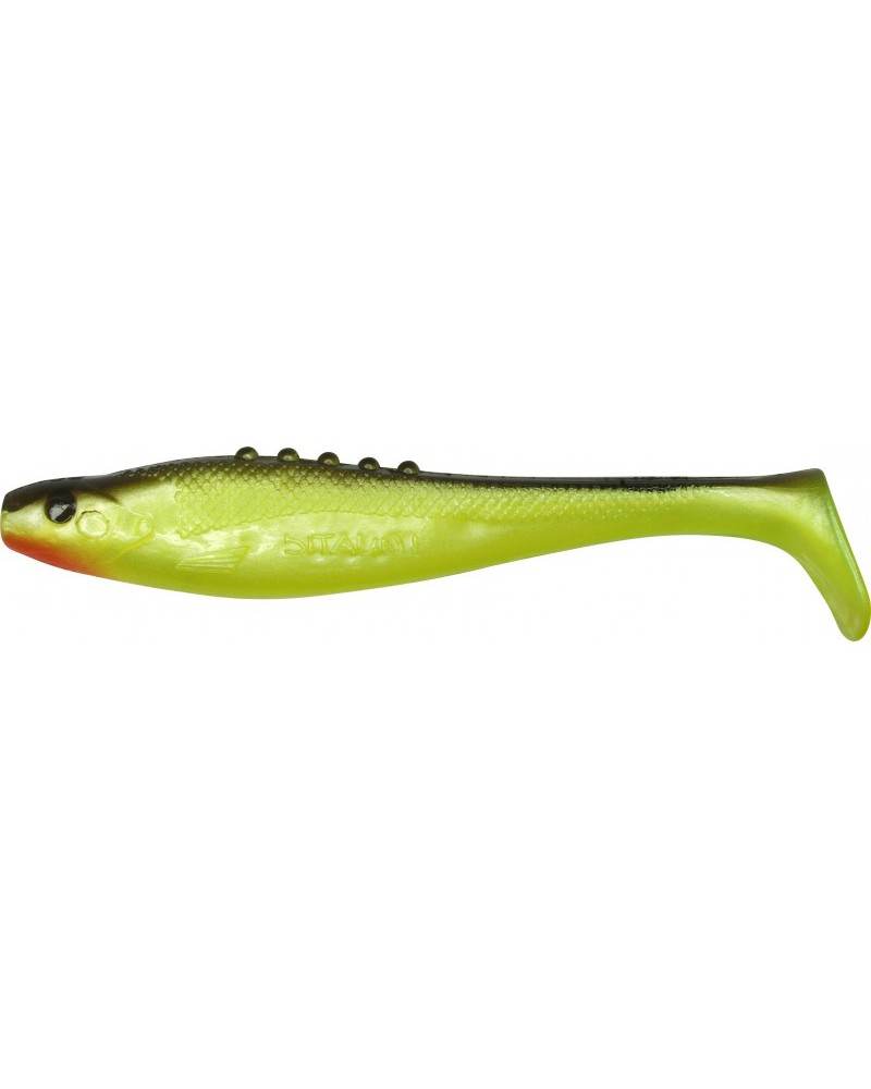 Guma Dragon Ripper Lunatic 3.5" 8.5cm Yellow Fluo Black Red 3szt.