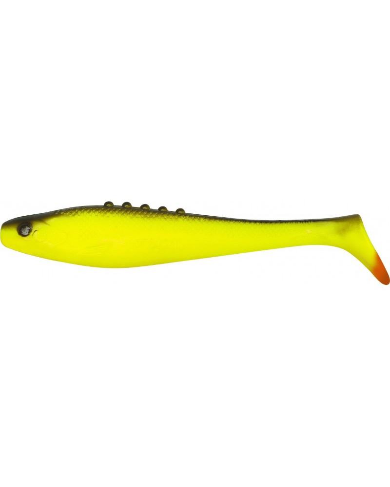 Guma Dragon Ripper Lunatic 3.5" 8.5cm Super Yellow Black Red Tail 3szt.