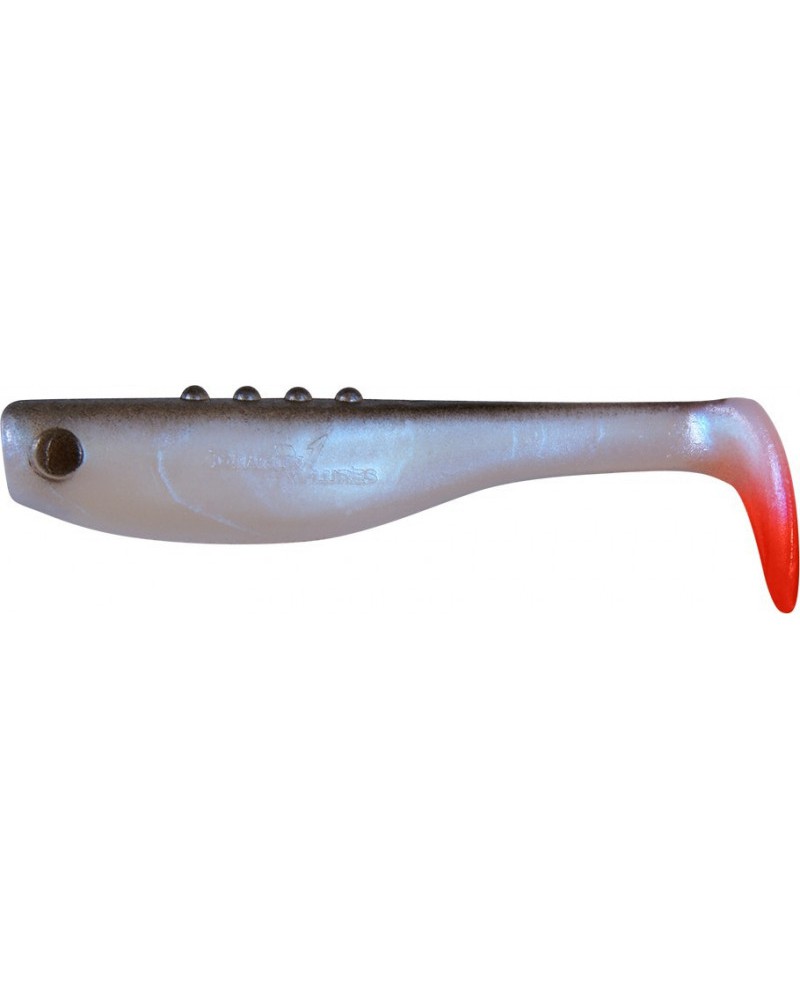 Guma Dragon Ripper Bandit 3.5" 8.5cm Pearl Bs Black Red Tail 3szt.