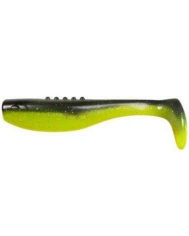 Guma Dragon Ripper Bandit 3.5" 8.5cm Chartreuse Black Silver Glitter Box 3szt.