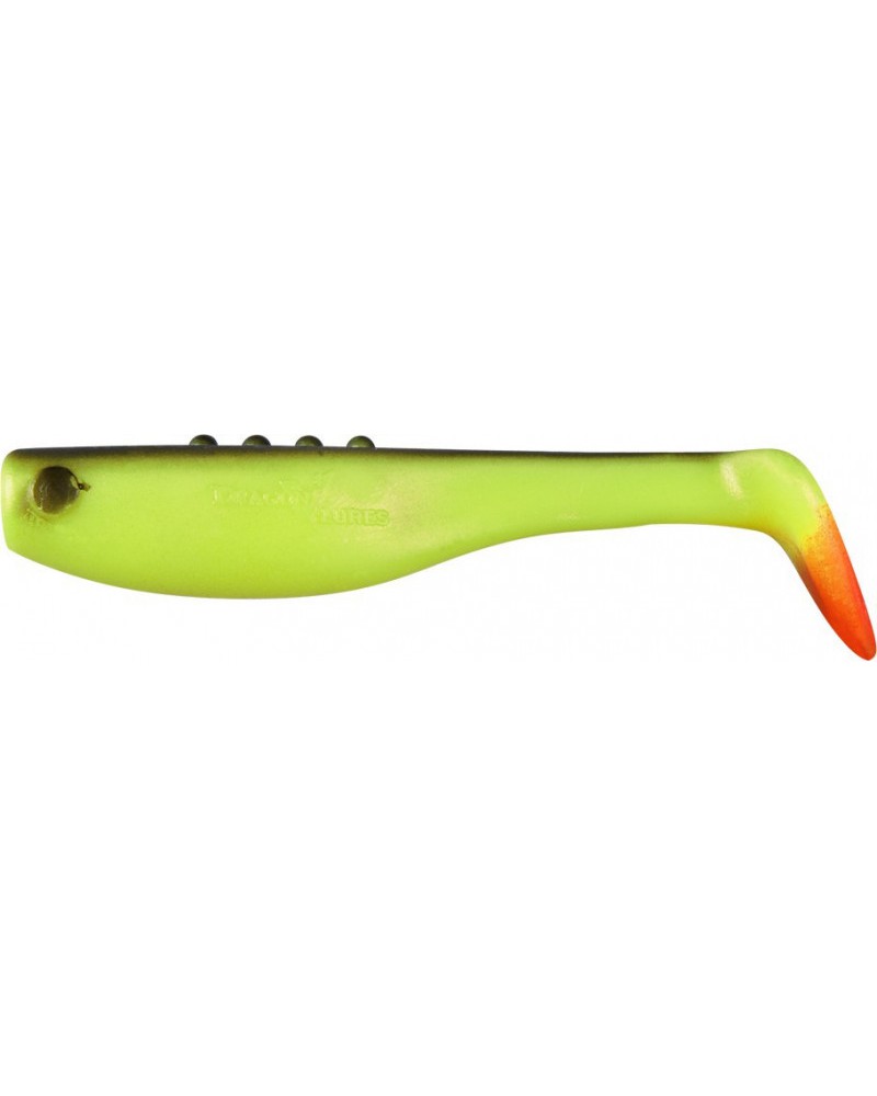 Guma Dragon Ripper Bandit 3.5" 8.5cm Super Yellow Black Red Tail 3szt.