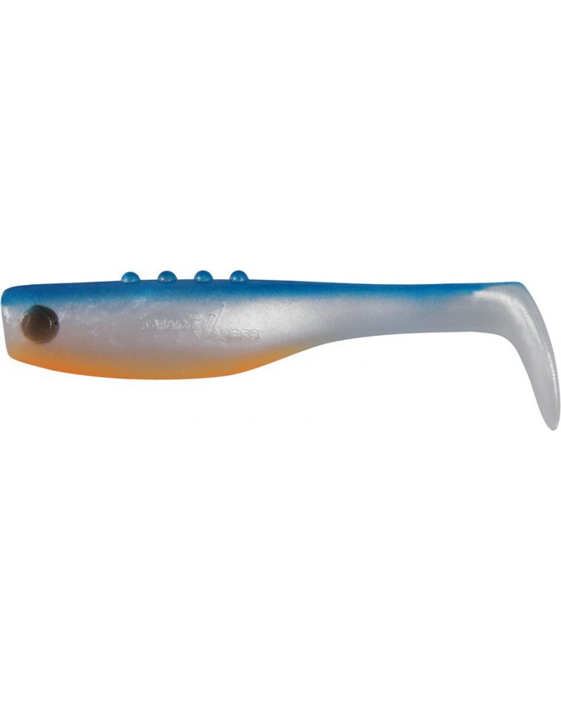 Guma Dragon Ripper Bandit 4" 10cm Pearl Blue Orange 3szt.