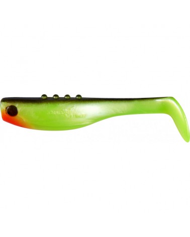 Guma Dragon Ripper Bandit 4" 10cm Yellow Fluo Black Red 3szt.