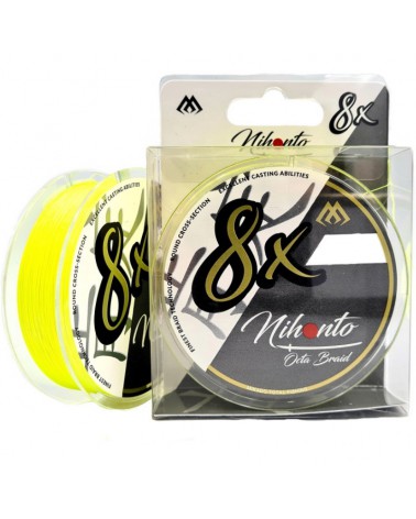 Plecionka Mikado Nihonto Octa Braid Fluo 150m 0,10mm