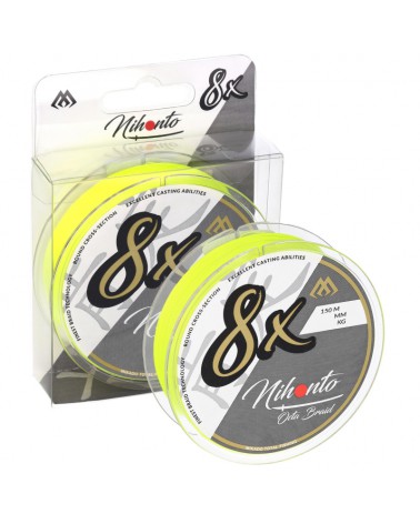 Plecionka Mikado Nihonto Octa Braid Fluo 150m 0,14mm