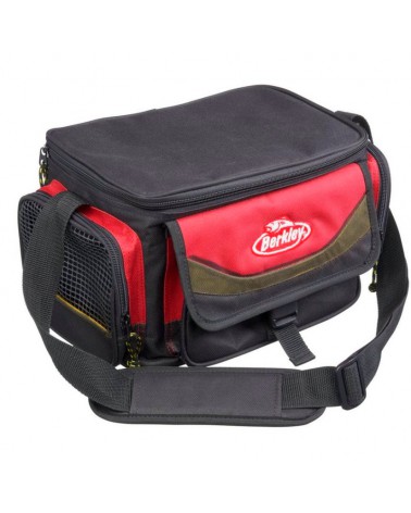 Torba Berkley System Bag Red-Black + 4 Pudełka